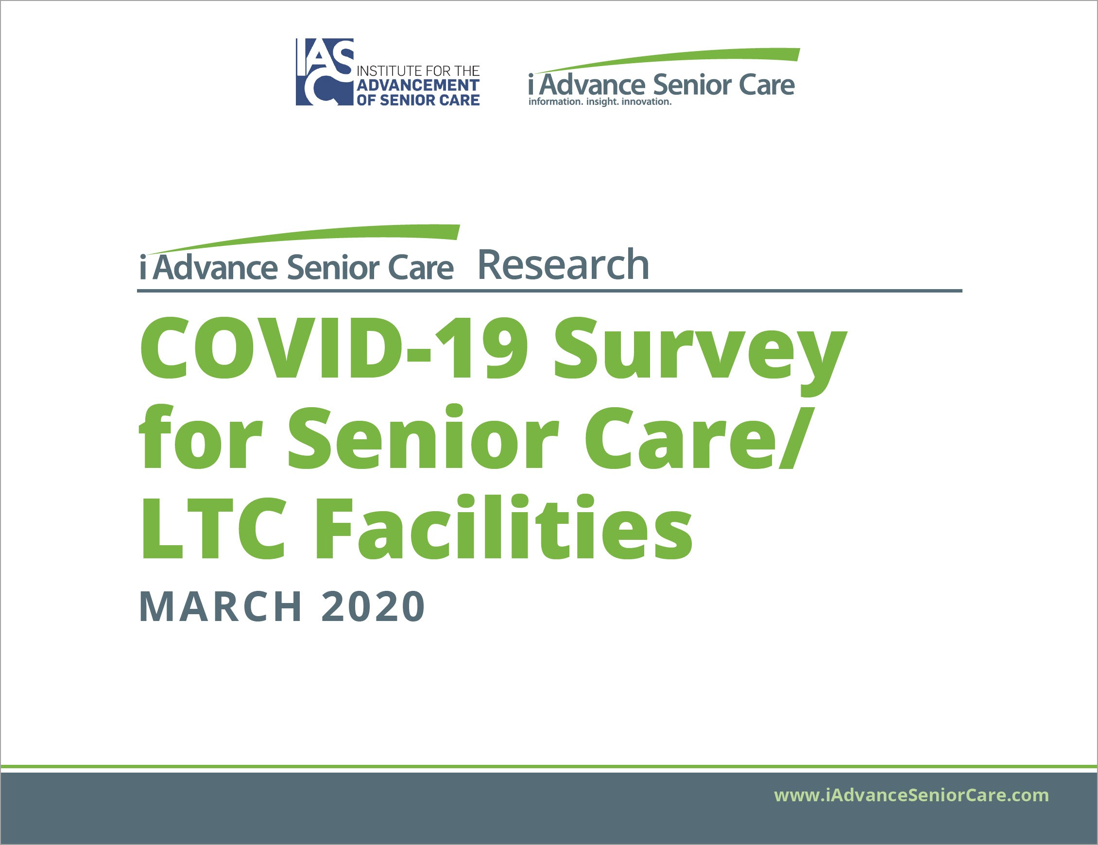 Survey Results Download: COVID-19 Survey for Senior Care/LTC Facilities